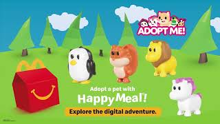 Adopt Me toys have arrived in Happy Meal