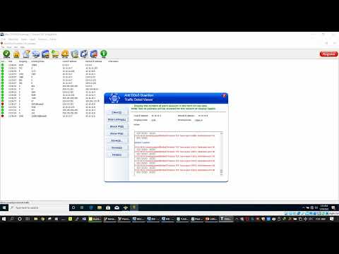 DDoS Simulation & Detection
