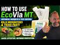 How To Use EcoVia MT Botanical Insecticide (Kill Mosquitoes &amp; Ticks FAST 🦟)