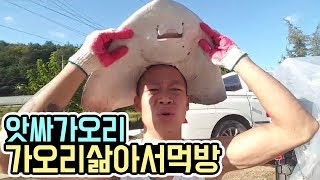 윽박::가오리를 삶아서 먹어볼게요 앗싸가오리! (eugbak mukbang)