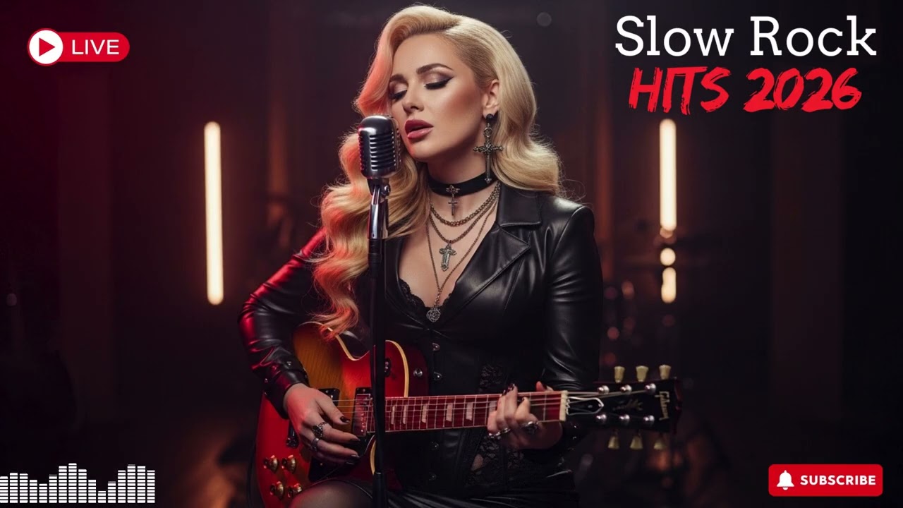 Relaxing Rock Ballads Playlist VOL.01 🎶 Slow Rock Hits for Study & Sleep | Soft Classic Rock