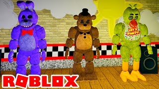 Building FNAF 1 Pizzeria and Finding Mystery Animatronic Badge in Roblox Freddy's Tycoon Remastered