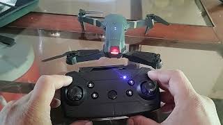 cómo nivelar el dron E58