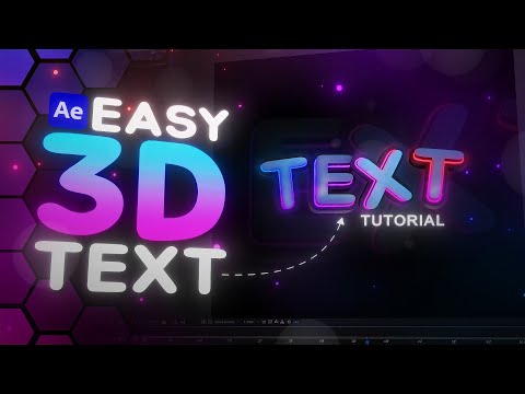Element 3D Text Tutorial | After Effects