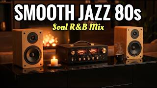 🎷 Smooth Jazz 80s Soul R&amp;B Mix | Relaxing Background Music for Work, Study &amp; Chill Vibes