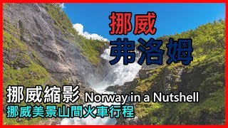 [挪威弗洛姆] 挪威縮影Norway in a Nutshell~ 最美挪威山間火車 