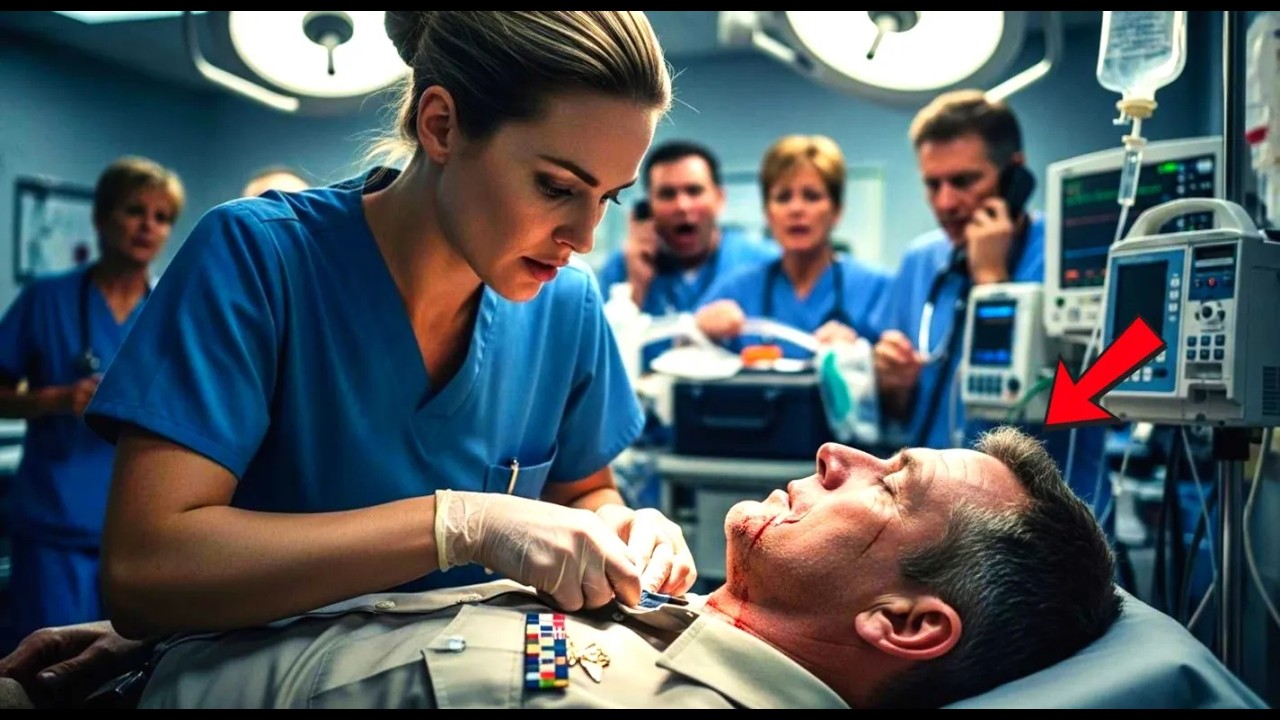 The Admiral Lay Unresponsive, Until a New Nurse Applied a Combat Medical Technique