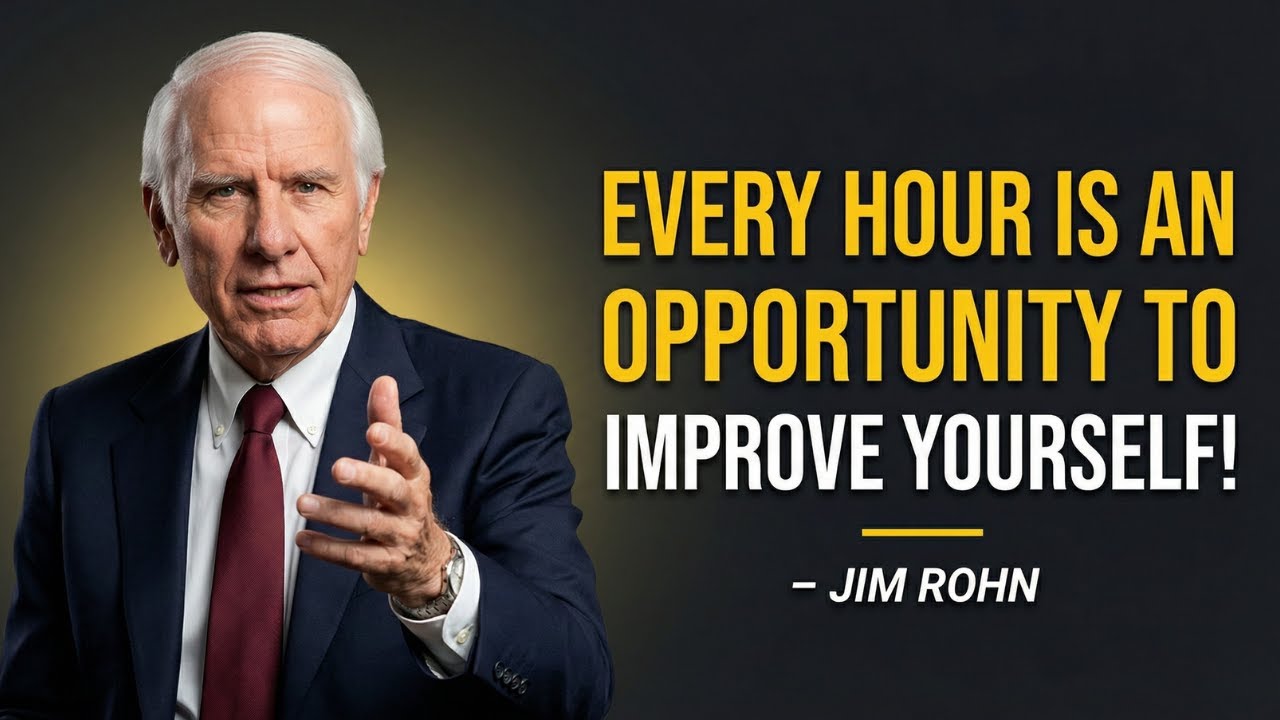 Every Hour Is an Opportunity to IMPROVE YOURSELF | Jim Rohn Motivation ...