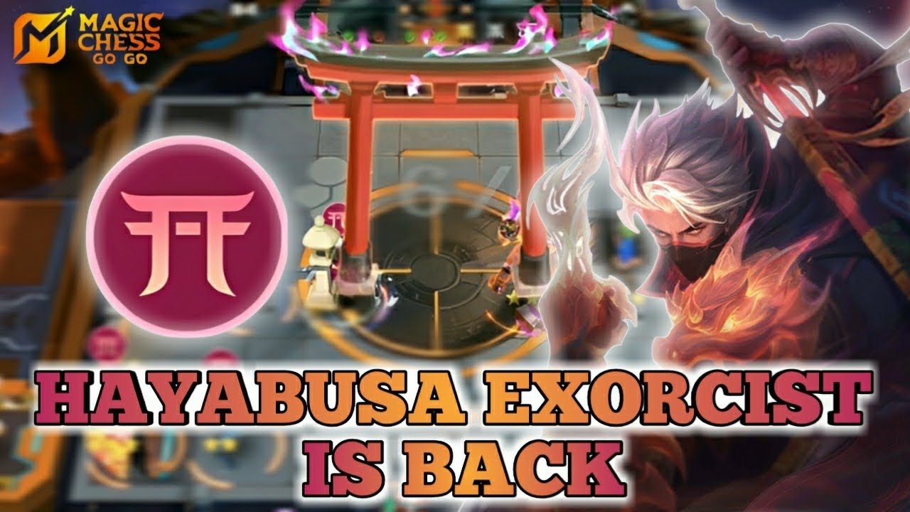 HAYABUSA IS BACK !! SYNERGI EXORCIST MAKIN KECE !!