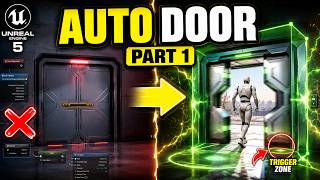 How to Make Automatic Sliding Doors in UE5.6 - Full Blueprint Guide 2026