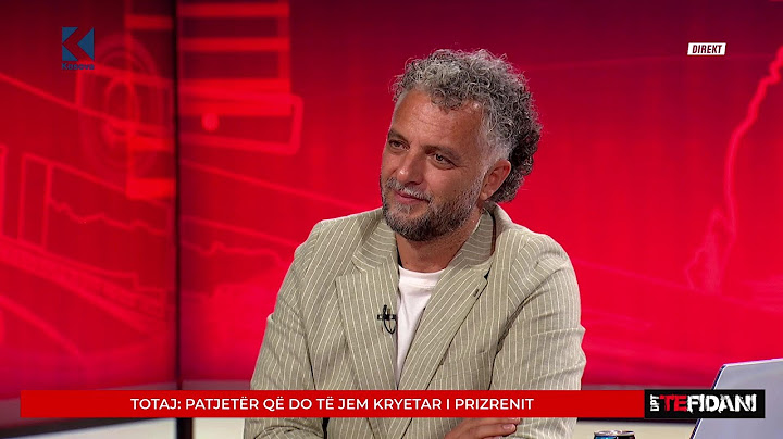 DPT TE FIDANI – Qeverisja në Prizren – I ftuar: Shaqir Totaj