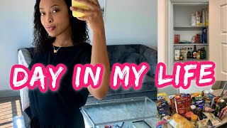 getting my life together | target & shein haul, organizing my pantry, getting a new desk!