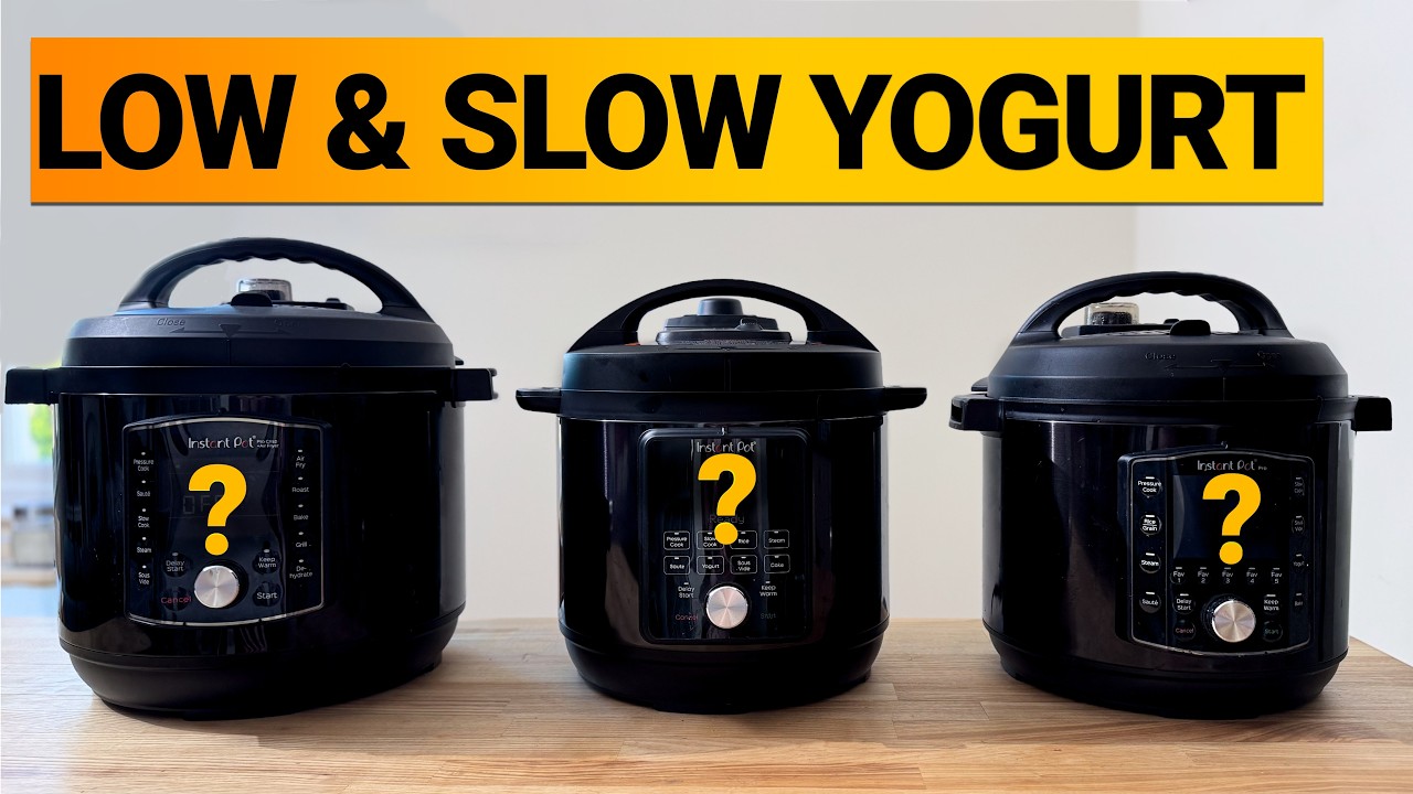 Can YOUR Instant Pot be set for LONG FERMENT YOGURT?
