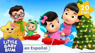 Jugando en la nieve | Canciones Infantiles🎵| Caricaturas para bebes | Little Baby Bum