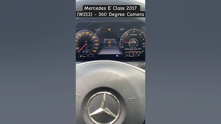 Mercedes E Class 2017 (W213) - Surround Camera System / 360 Degree Camera