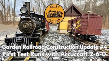 Garden Railroad Construction Vlog Part 4