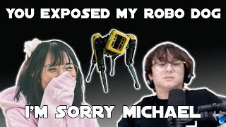 Lilypichu leaks Michael Reeves robot dog | IT&#39;S REAL!!