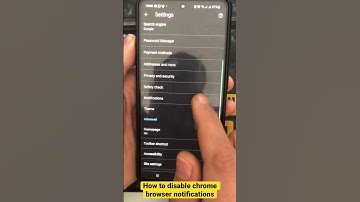 How to disable chrome browser notifications/ block website notification in chrome