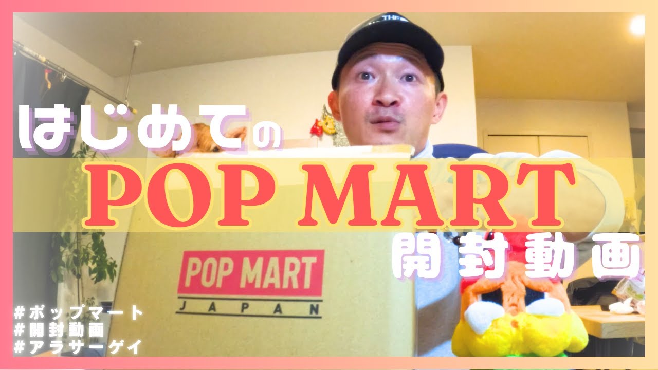 【ポップマート】【開封】はじめての、POP MART♥ ｜30代｜ゲイ｜うつ病｜無職｜
