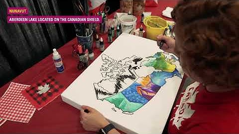 Cultural Video Series: Canada - Painting a Map of Canada