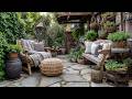 Vintage Rustic Patio Garden Ideas for Beautiful Outdoor Living
