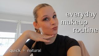 my everyday makeup routine: quick and natural || VLOGMAS DAY 6