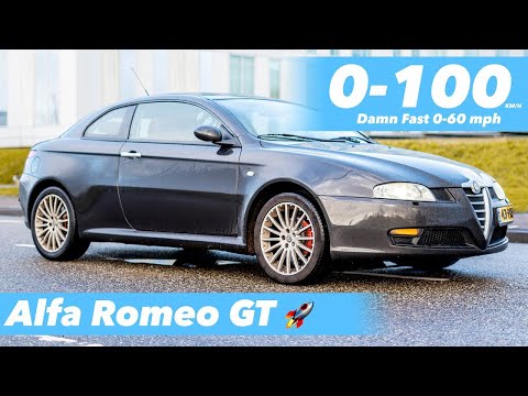 Alfa Romeo GT 2.0 JTS 🚀 166HP ACCELERATION 0-100 (STAGE 1 TUNED