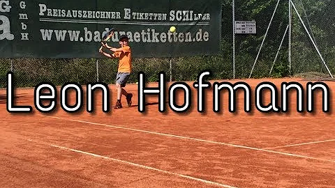 Leon Hofmann (german tennis player)