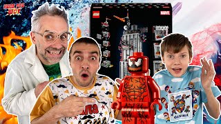 Вся Мега Сборка Lego Дейли Бьюгл! Папа Боб, Доктор Злю И Никита - Lego Человек-Паук На Папа Роб Шоу!