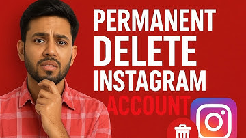 How to Permanently delete your instagram account 🎯 