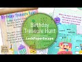 Birthday Treasure Hunt DIY Kit