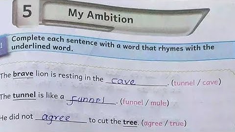 EE 4th std english term 2 unit 5 workbook answers | 4th std english workbook answers