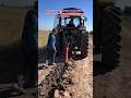 Fast And Efficient Trenchless Irrigation Pipe Installation #farming #irrigation #village #tractor