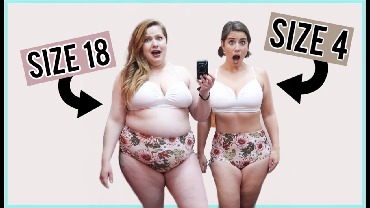 Size 4 & Size 18 Try On the Same Swimsuits from Target! 