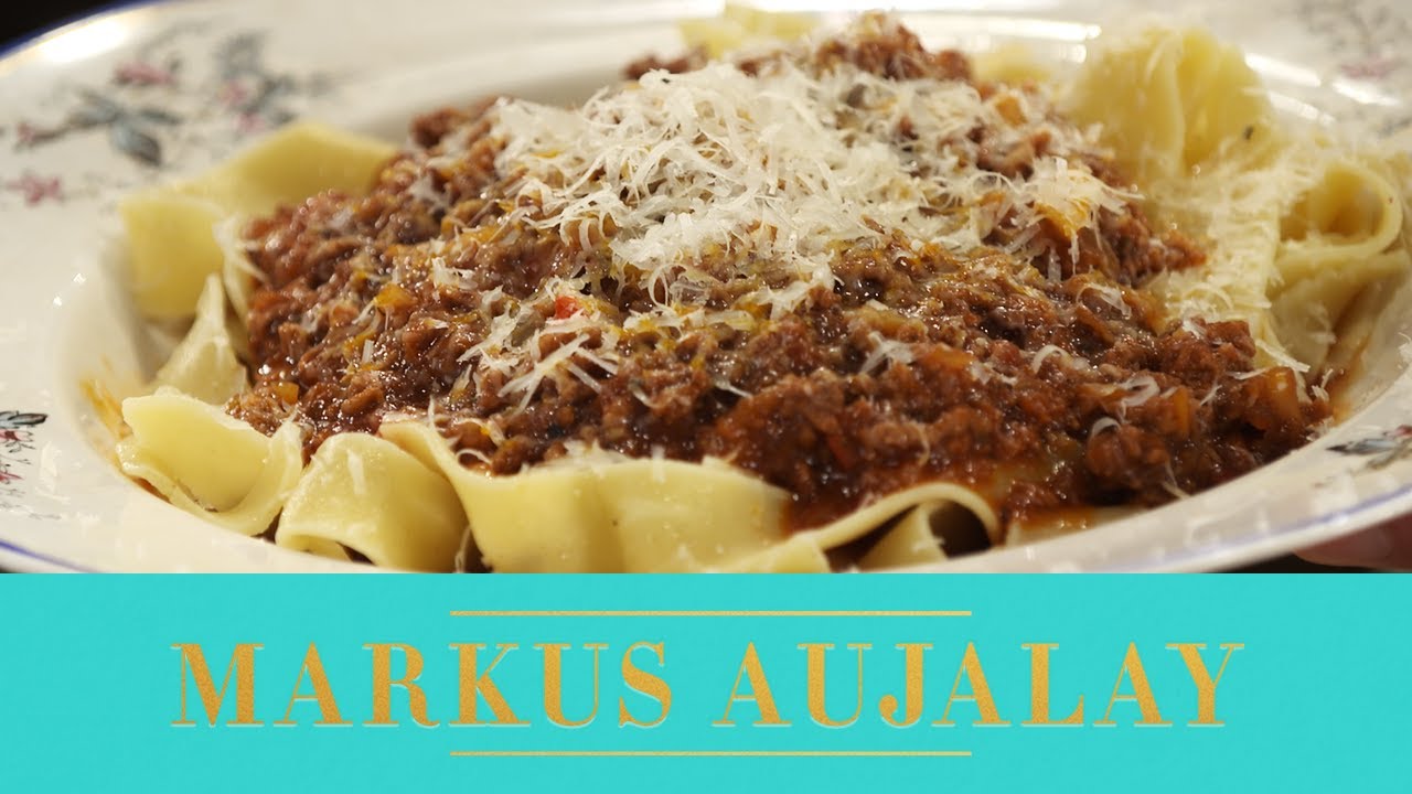 Pappardelle med köttfärssås | Markus Aujalay