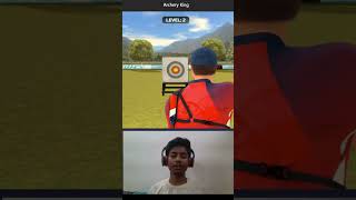 Playing Archery King...#gaming #shortvideo screenshot 2