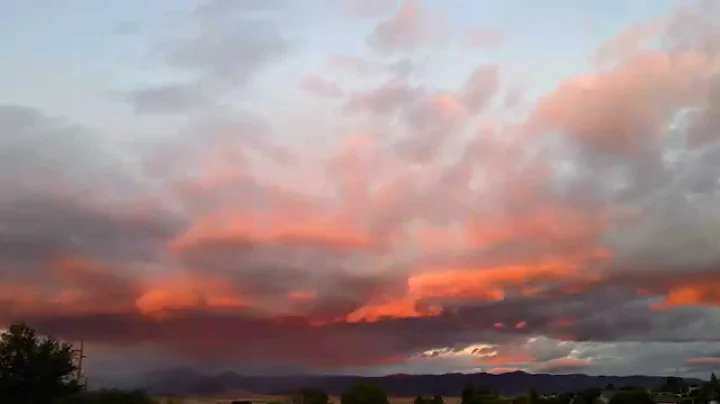 Prescott Valley Az 10-22-15 Sunset by Lisa Hale