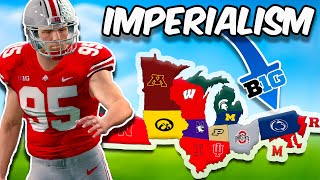Big 10 College Football Imperialism | Last Team in the Big 10 Wins!! (NCAA Football 23)