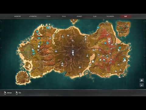 conan exiles interactive map isle of siptah