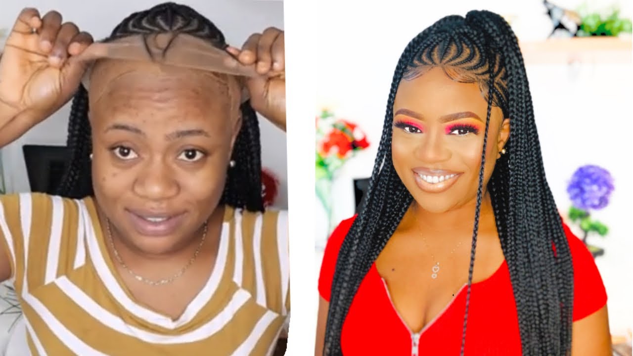 How to Cut a Lace Front Braided Wig? - FANCIVIVI Wigs