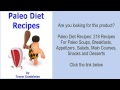 Paleo Diet Recipes: 218 Recipes For Paleo Soups, Breakfasts,
Appetizers, Salads, Main Cours EASY & CHEAP