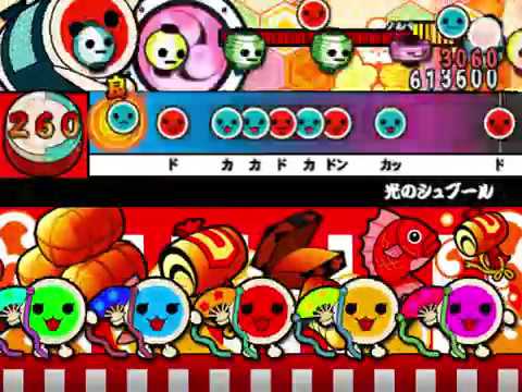 太鼓さん次郎 光のシュプール 創作譜面