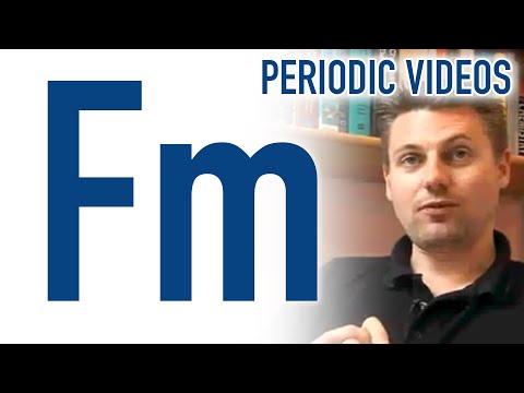 Fermium - वीडियो की आवर्त सारणी
