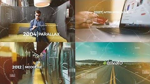 Parallax Timeline Slideshow Videohive | FREE After effects Template | Copied content Templates