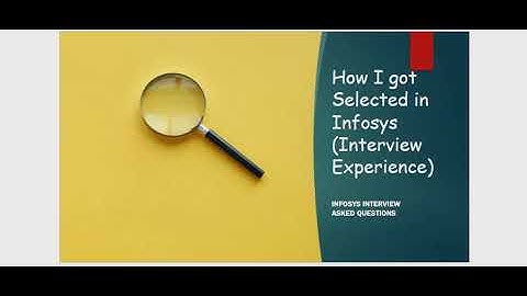 Infosys Interview Experience | How I got Selected in Infosys | CSE 2021 Batch | Full Explanation