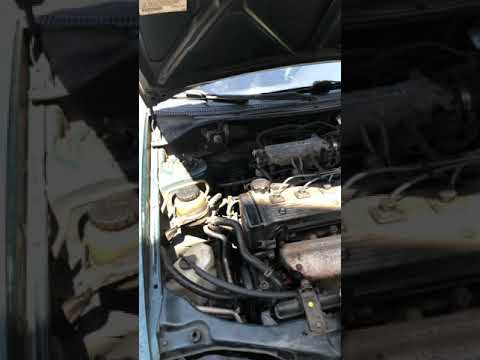 1995 Toyota Paseo serpentine belt and alternator belt replacement