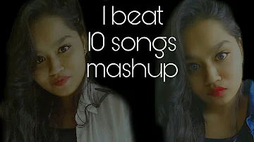 1 beat 10 songs Mashup | Aarij Mirza| Deepshikha Raina | cover||
