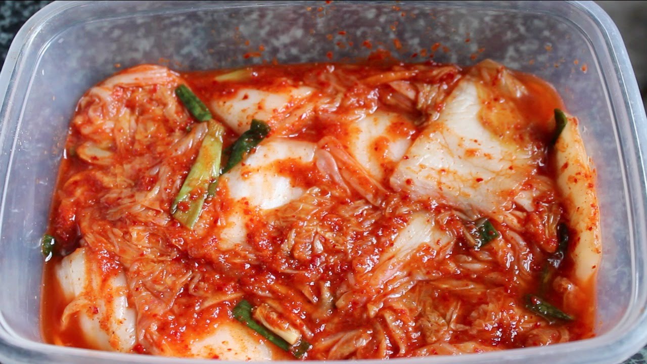 How to Make Kimchi (Homemade) - YouTube