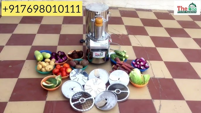 Electric Multi-function Dicing Machine Canteen Restaurant Cutting Vegetables