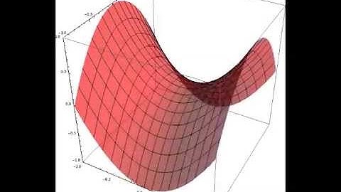 The "Saddle" Surface